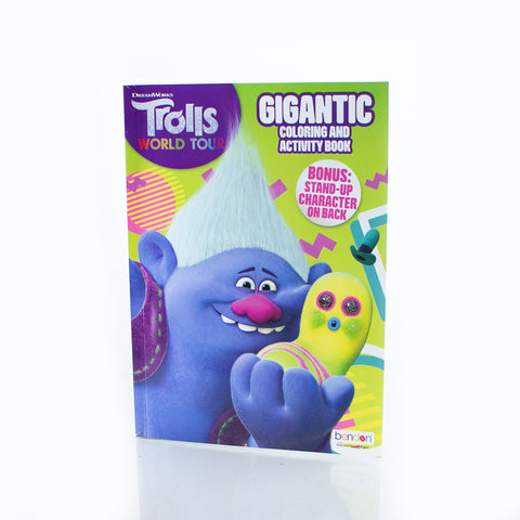 Stationery - Trolls World Tour Gigantic Coloring & Activity Book, 192 Pgs