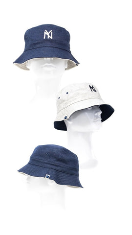 Bucket Hats - New York Yankees Reversible Fleece