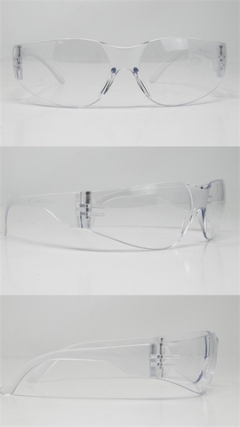 Safety Glasses RE09-C Razor Edge Clear, Anti-Scratch