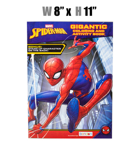 Stationery - Spider-Man Gigantic Coloring & Activity Book, 192 Pgs