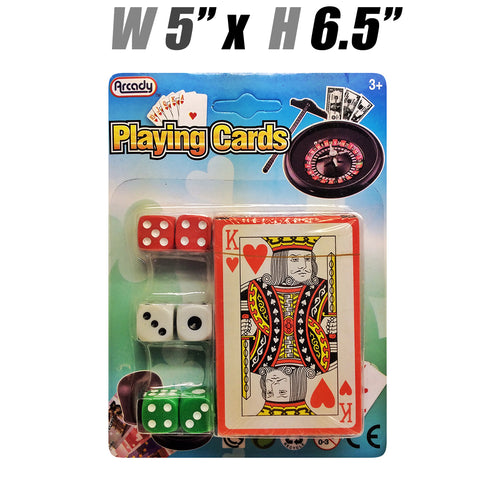 Toys $1.99 - Playing cards with Dice