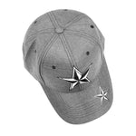 Baseball Cap - Star Grey