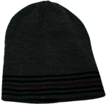 Beanie - Mini Stripe Reversible Long