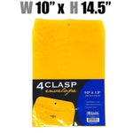 Stationery - 10' x 13' Clasp Envelopes - 3 pk.