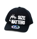 Baseball Cap Size Matters, Black (adjustable)