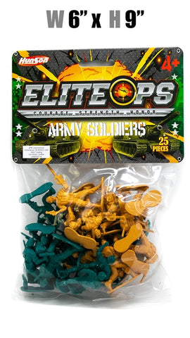 Toys $1.99 - Elite Ops Soldiers, 25 Pcs