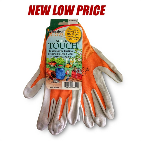 #3700 Bellingham Nitrile Touch Pastel Garden Glove S