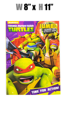 Stationery - TMNT Jumbo Coloring & Activity Books