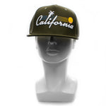 Snapback Cap - California Palm Sun, Olive