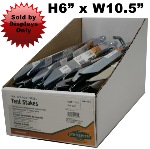 Nail Stake w/T-Tip - 50 Pack