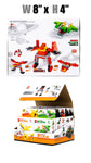 Toys $1.99 - Robot/Vehicle Warriors Building Blocks Asst'd, 10 Pc Disp