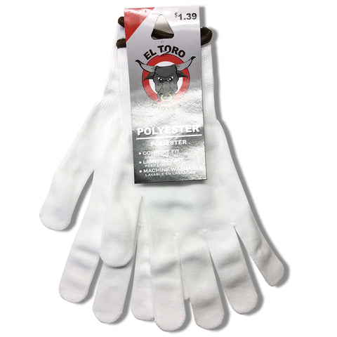 El Toro Gloves - Polyester Glove LG