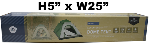 Adventure Tent - 5.5' x 6' x 6' x 43"