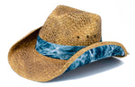 Mossy Oak Cowboy, Hide Out Elements Aqua Spindrift