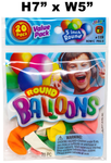 Toys $1.49 - Round Balloons, 20 Pk