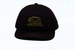 Snapback Cap Gold California Bear, Navy