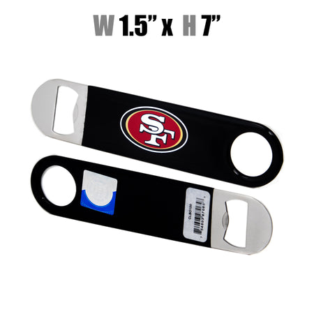 NFL Long Neck Bottle Opener  - 49ers