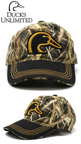 Baseball Cap Mossy Oak Ducks Unlimited, (adjustable)