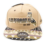 Snapback Cap -  Aztec Tan Hat