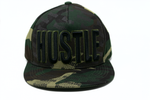 Snapback Cap Hustle Words, Camo