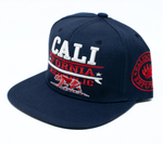 Snapback Cap - Cali Fornia Republic, Navy