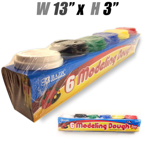 Toys $2.99 - 2 oz. Multicolor Modeling Dough, 6 Pack