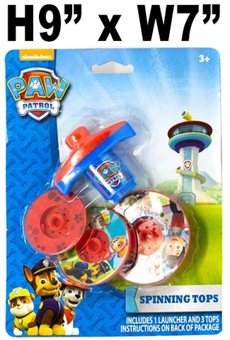 Toys $2.99 - Paw Patrol Spinning Tops