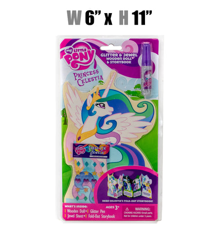 Toys $2.99 - My Little Pony Glitter & Jewel Wooden Doll & Storybook