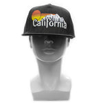 Snapback Cap - California Sun Mountains, Charcoal