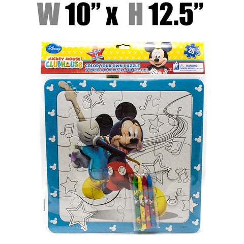 Toys $2.59 - Mickey Mouse Color Your Own Puzzle