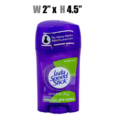 Lady Speed Stick Invisible Dry - Powder Fresh Antiperspirant/Deodorant, 1.4 Oz