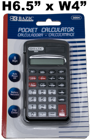 Stationery - Calculator (Battery/Solar)