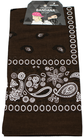 Bandana - Dark Brown