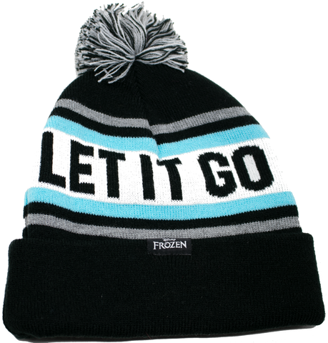 Beanie w/Pom - Disney Frozen Let it Go