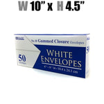 Stationery - White Envelopes #10 - 50 ct.