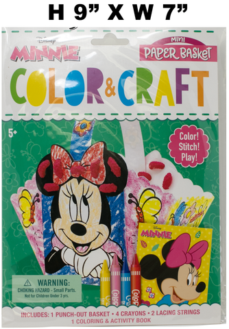 Toys $2.99 - Minnie Color & Craft