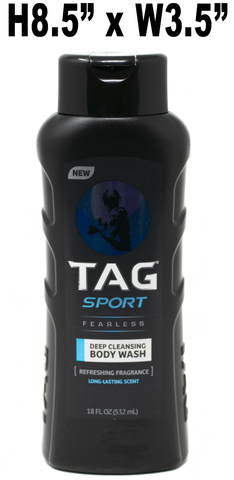 Tag Sport Body Wash - Fearless, 18 oz