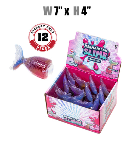 Toys $2.59 - Mermaid Tail Slime, 12 Pc Display