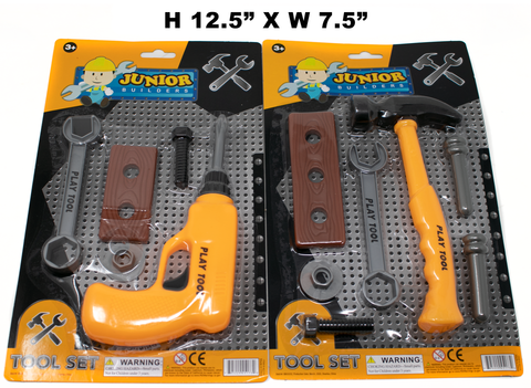 Toys $2.59 - Junior Builders Tool Set