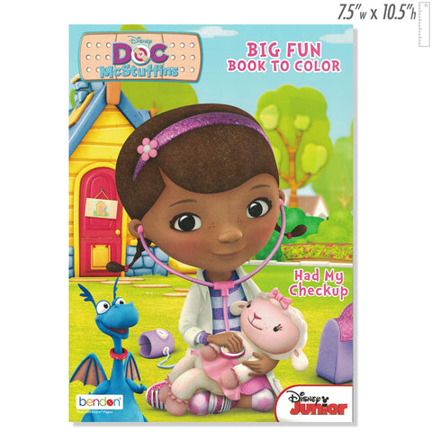 Stationery - Doc McStuffins Jumbo Coloring  Books