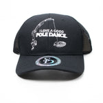 Baseball Cap I Love a Good Pole Dance, Black Mesh