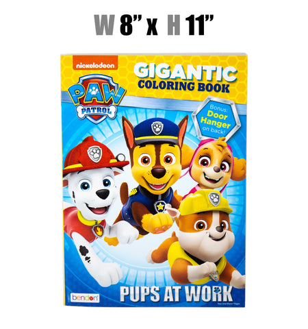 Stationery - Paw Patrol Gigantic Coloring & Activity Book, 192 Pgs