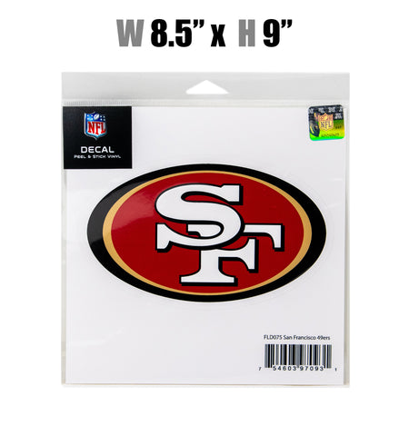 NFL Decal Peel & Stick Vinyl - 49ers