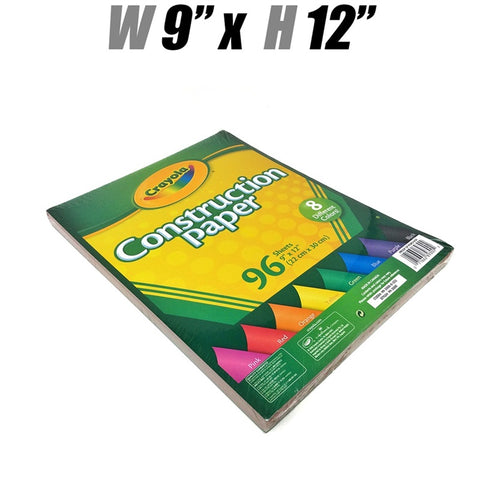 Stationery - Crayola Construction Paper - 96 ct.