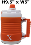 Insulated Water Jug 38oz, Orange