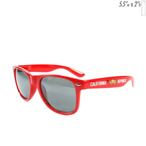 SP #W11CR RED Cali Collection Sunglasses