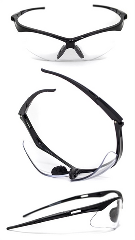 Safety Glasses RE50-AF Razor Edge II Clear, Anti-Scratch and Anti-Fog