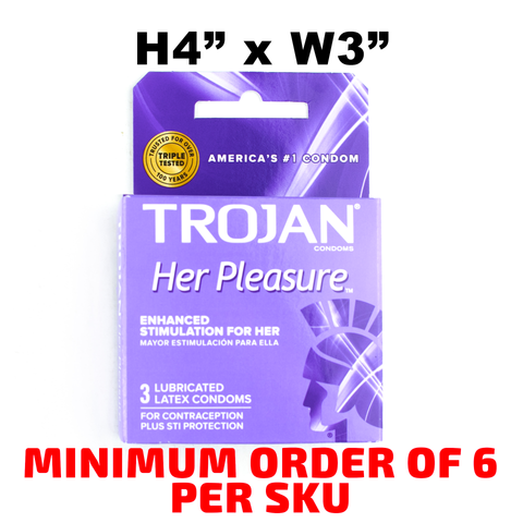 Trojan - Her Pleasure, 3 Ct