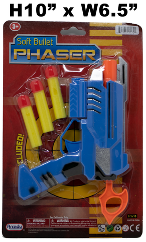 Toys $2.59 - Soft Bullet Phaser