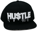 Snapback Cap Hustle Drip, Black